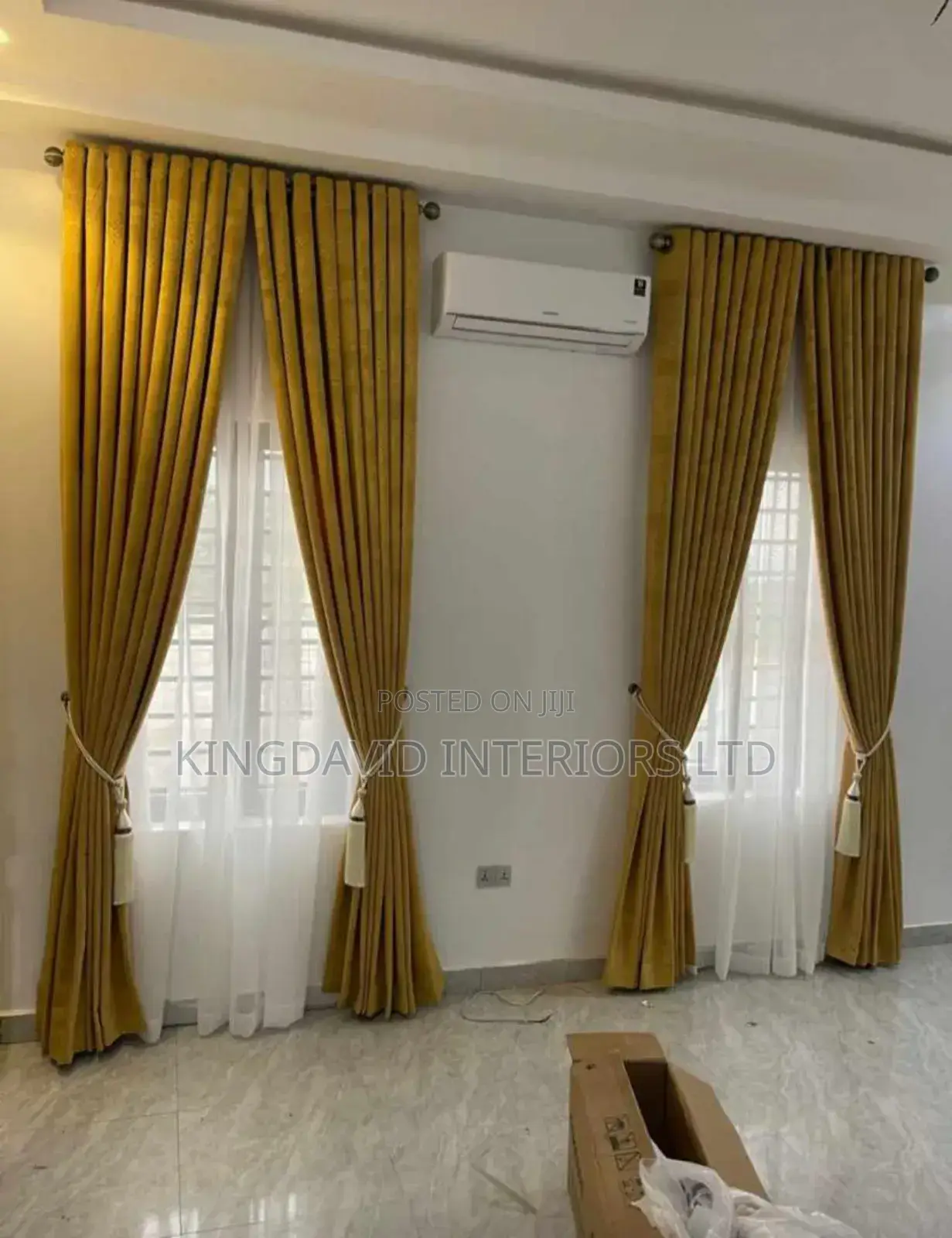 Italian Curtains Gold