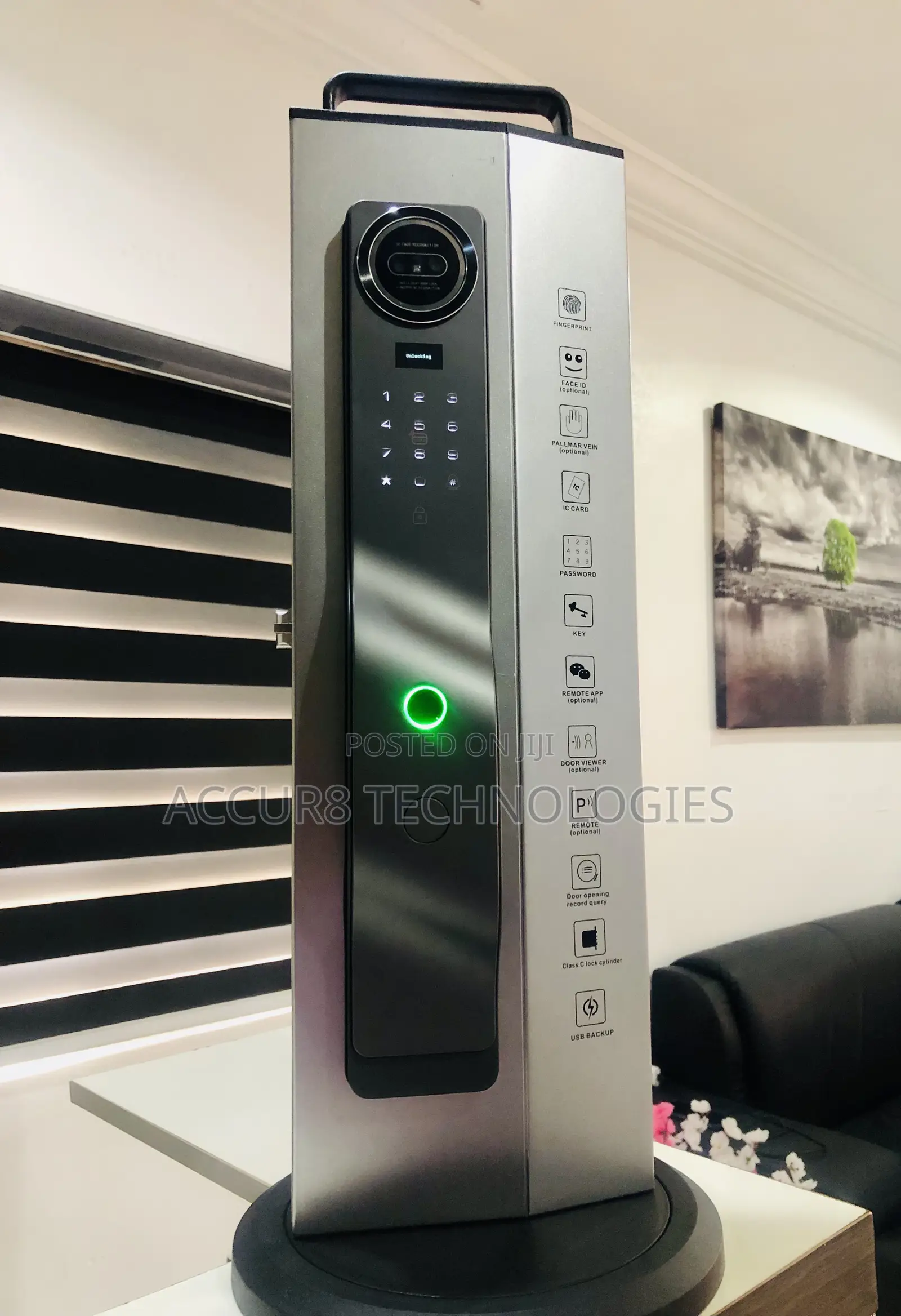 M7 Pro- Real Time Intercom, 3d Face Recog. Biometric