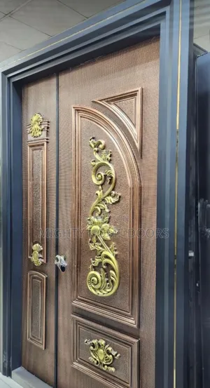 Luxury Design Cast Copper Security Door.