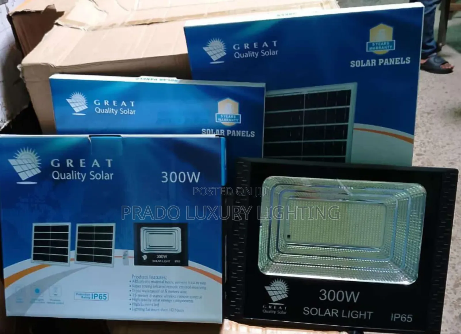 300w Flood Light Great Solar
