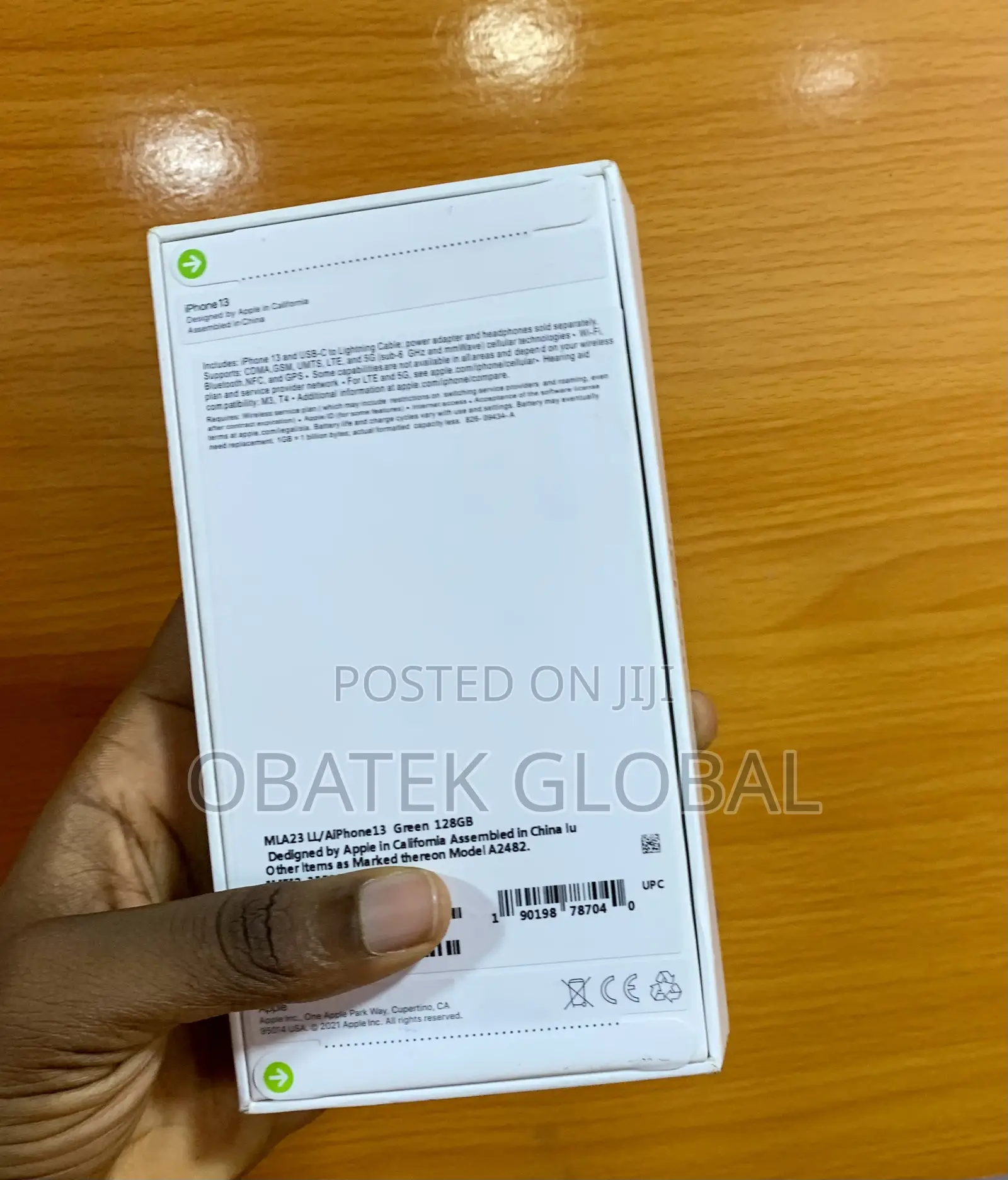 New Apple iPhone 13 128 GB Green