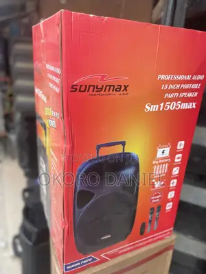 Sonymax 15” Public Address System,Party Speaker Sm1505 Max