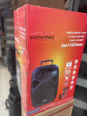 Sonymax 15” Public Address System,Party Speaker Sm1505 Max