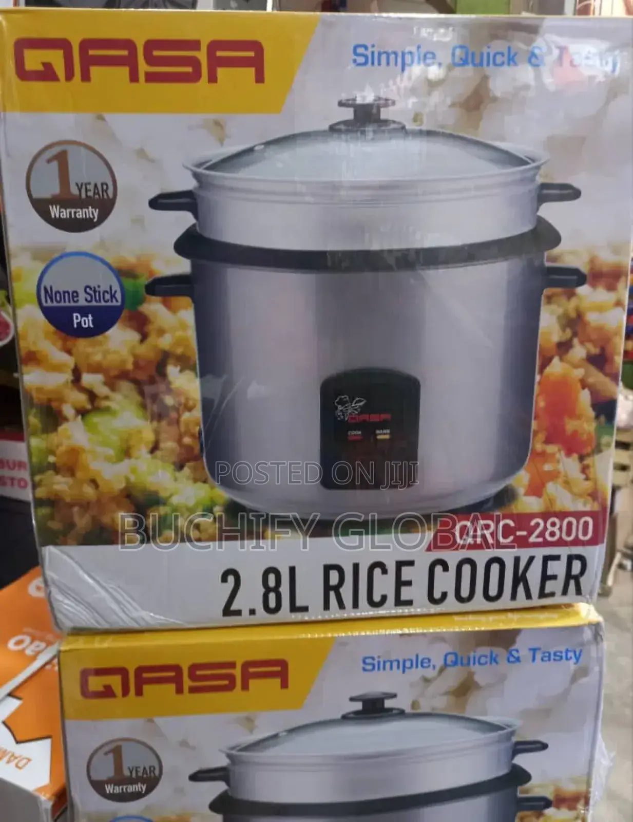 Qasa Rice Cooker 2.8l