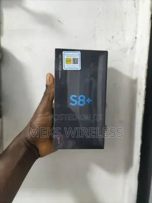 Photo - New Samsung Galaxy S8 Plus 64 GB Black