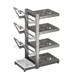 4-Layer Under-Sink Pot Rack