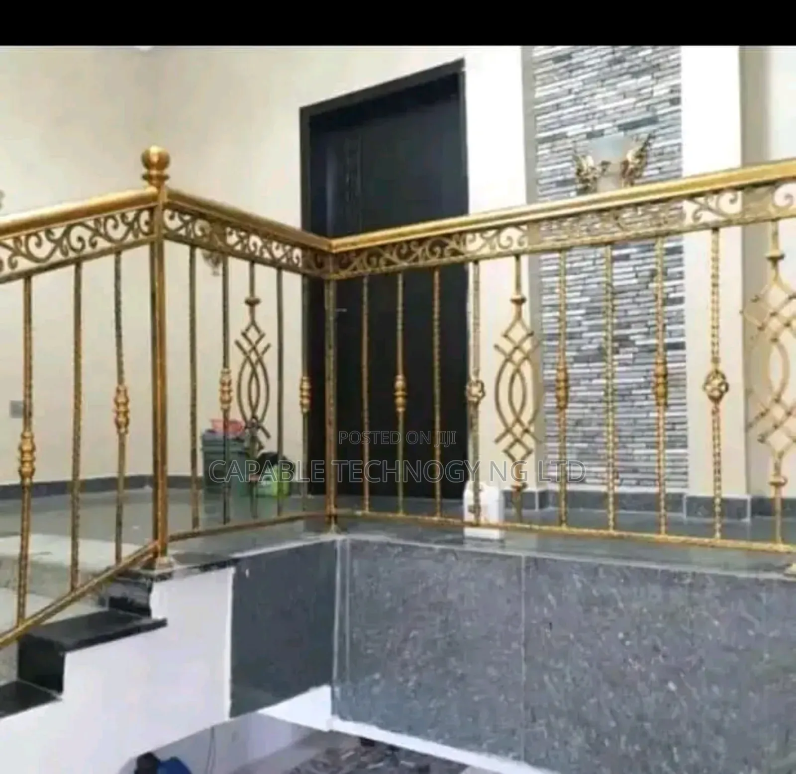 Wrought Iron Handrail Design