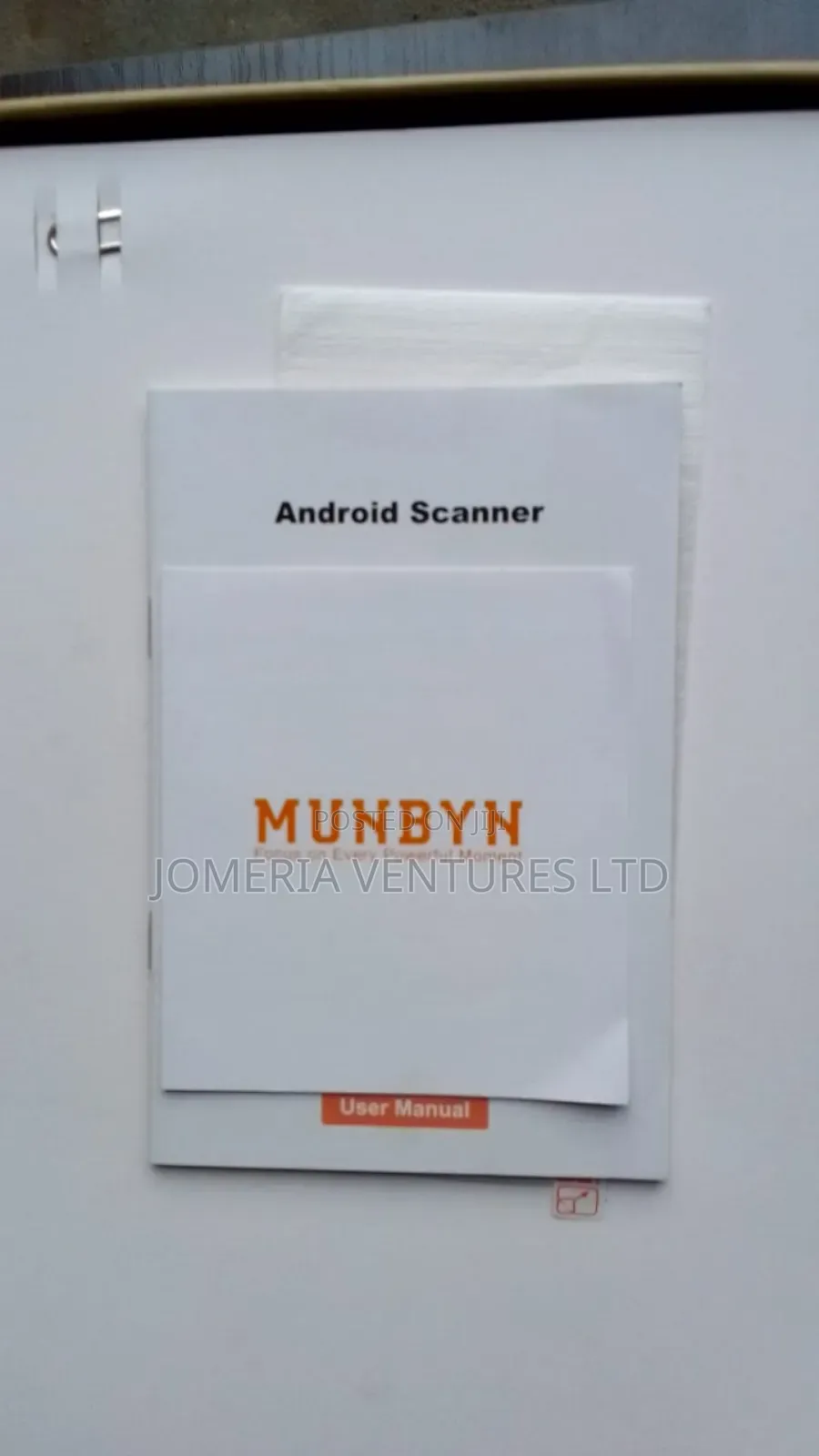 Munbyn Handheld Terminal 2d Barcode Scanner for Companies