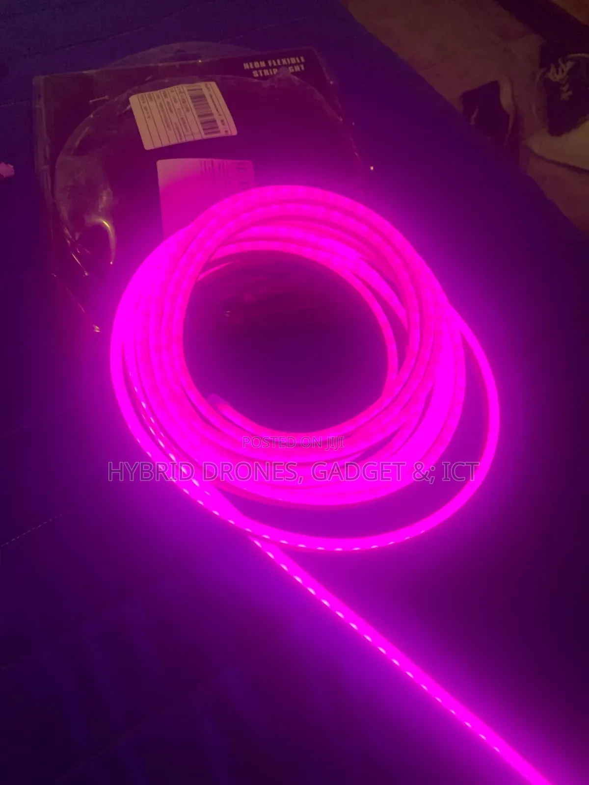 Neon 5m Single Coloe Lighting for Home Aesthetic
