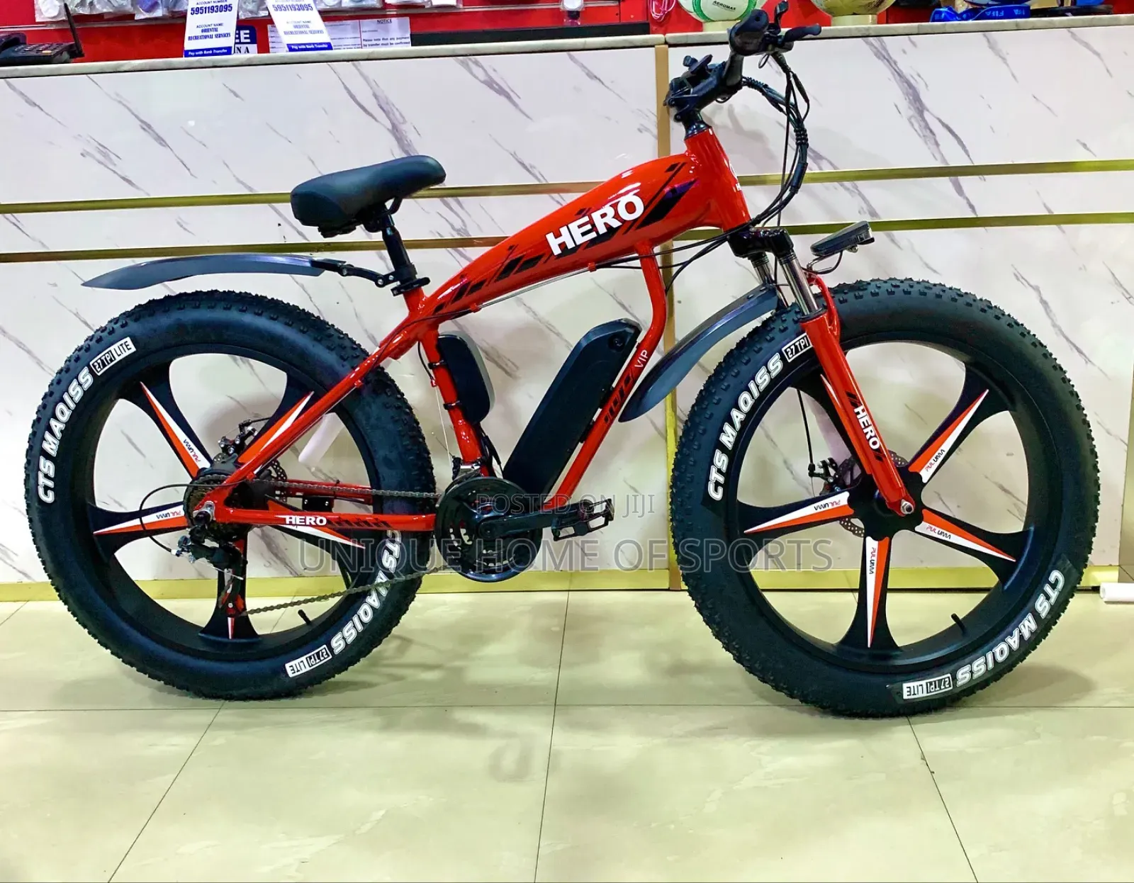 Electric Hero Bike (Non Foldable) Size 26