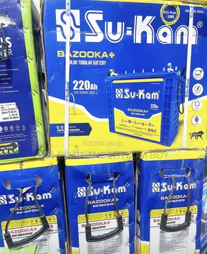 12v-220ah Su-Kam Solar Tubular Battery Available in Stock.