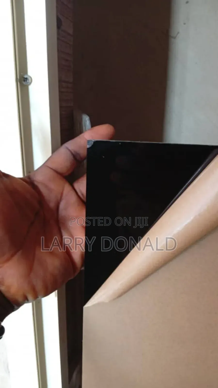 Black Acrylic Perspex