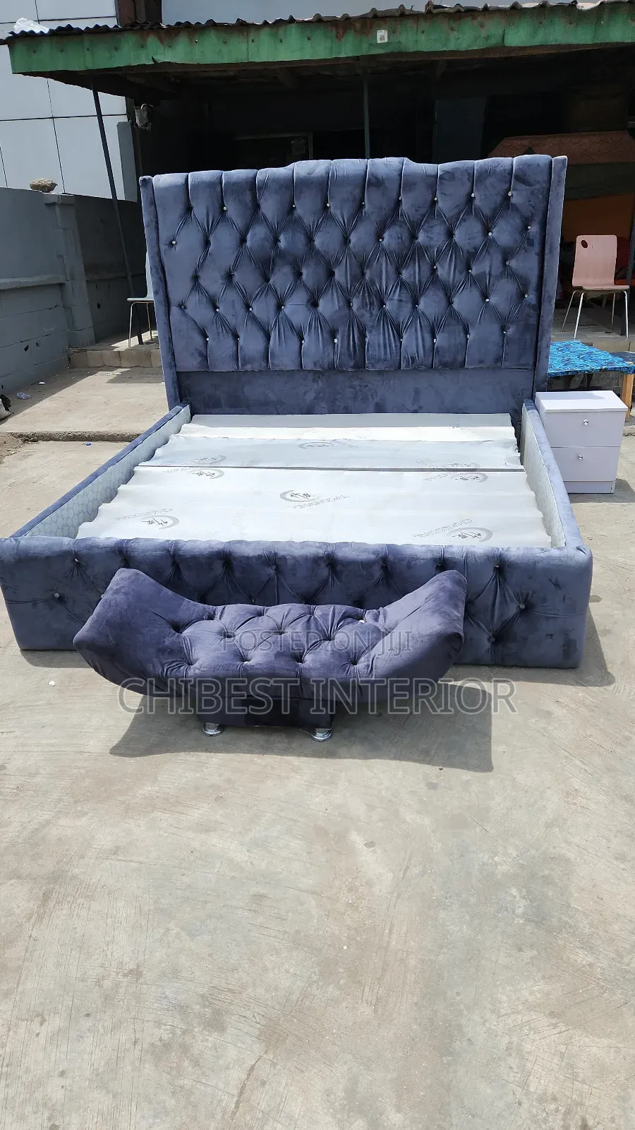 Standard Six by Six Bed With Full Accessories.