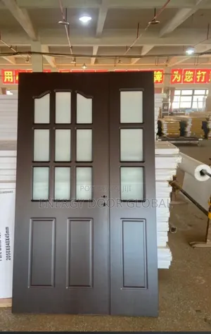 Dark Walnut/White Interior 4ft Entrance Security Door