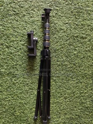 7ft Sturdy Monopod Tripod for Mobile Phone With 360 Clip