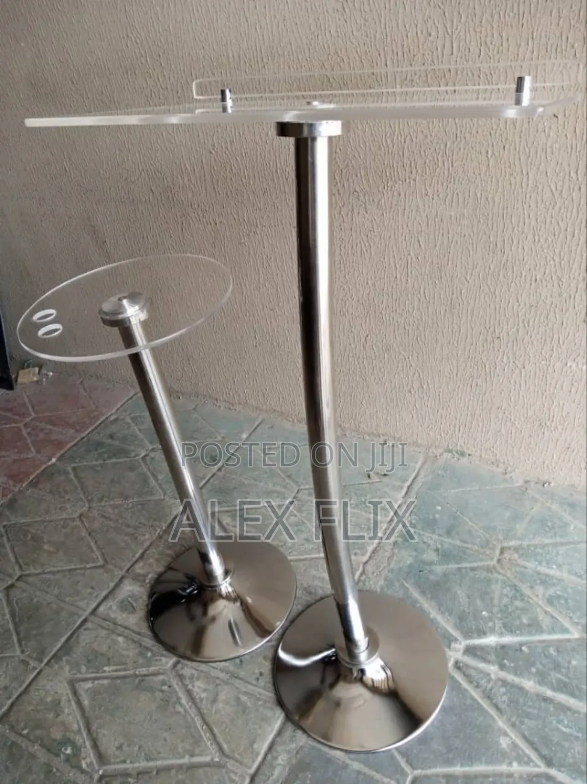 Acrylic Pulpit With Mic Space