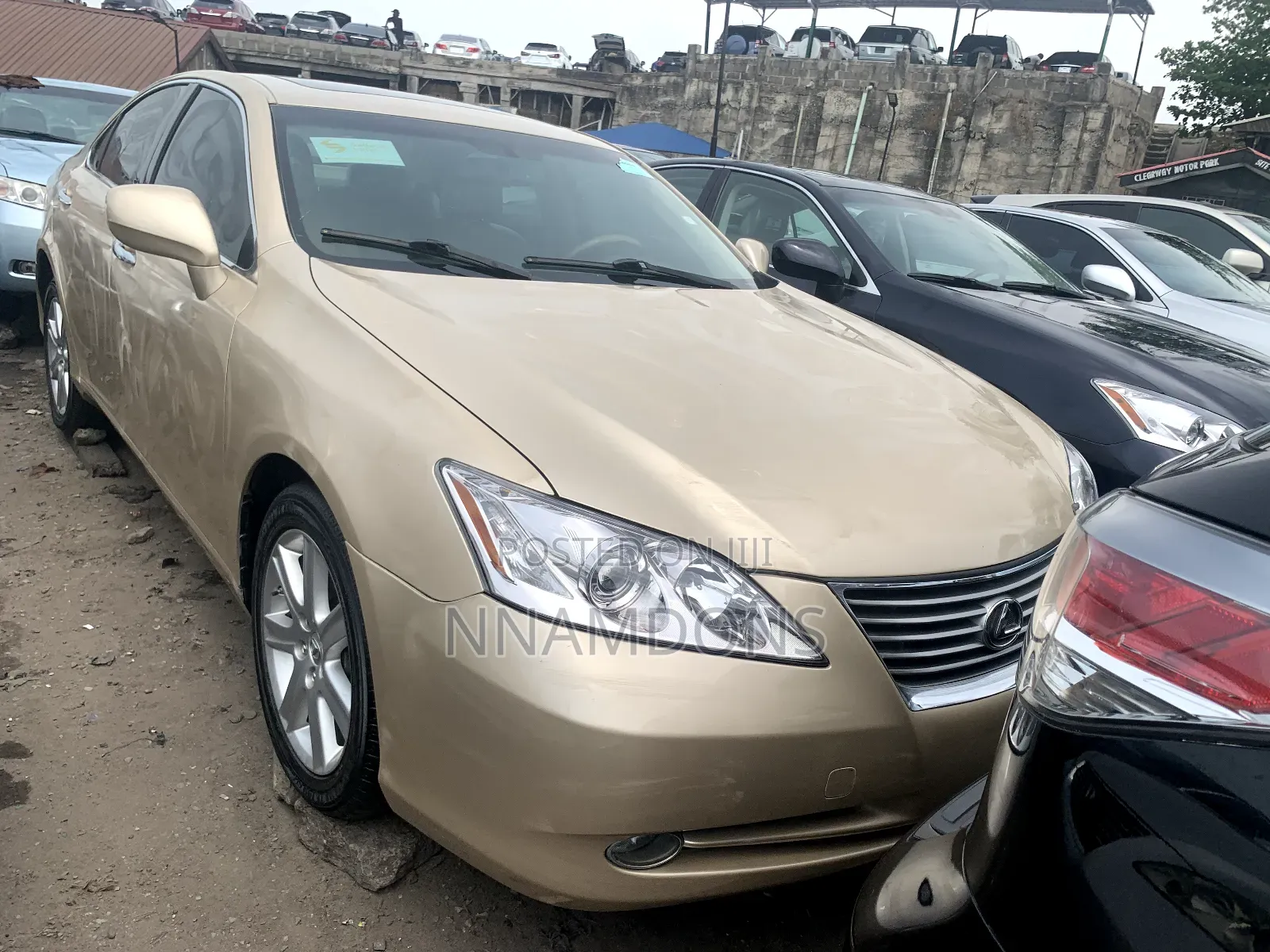 Lexus ES 350 2007 Gold