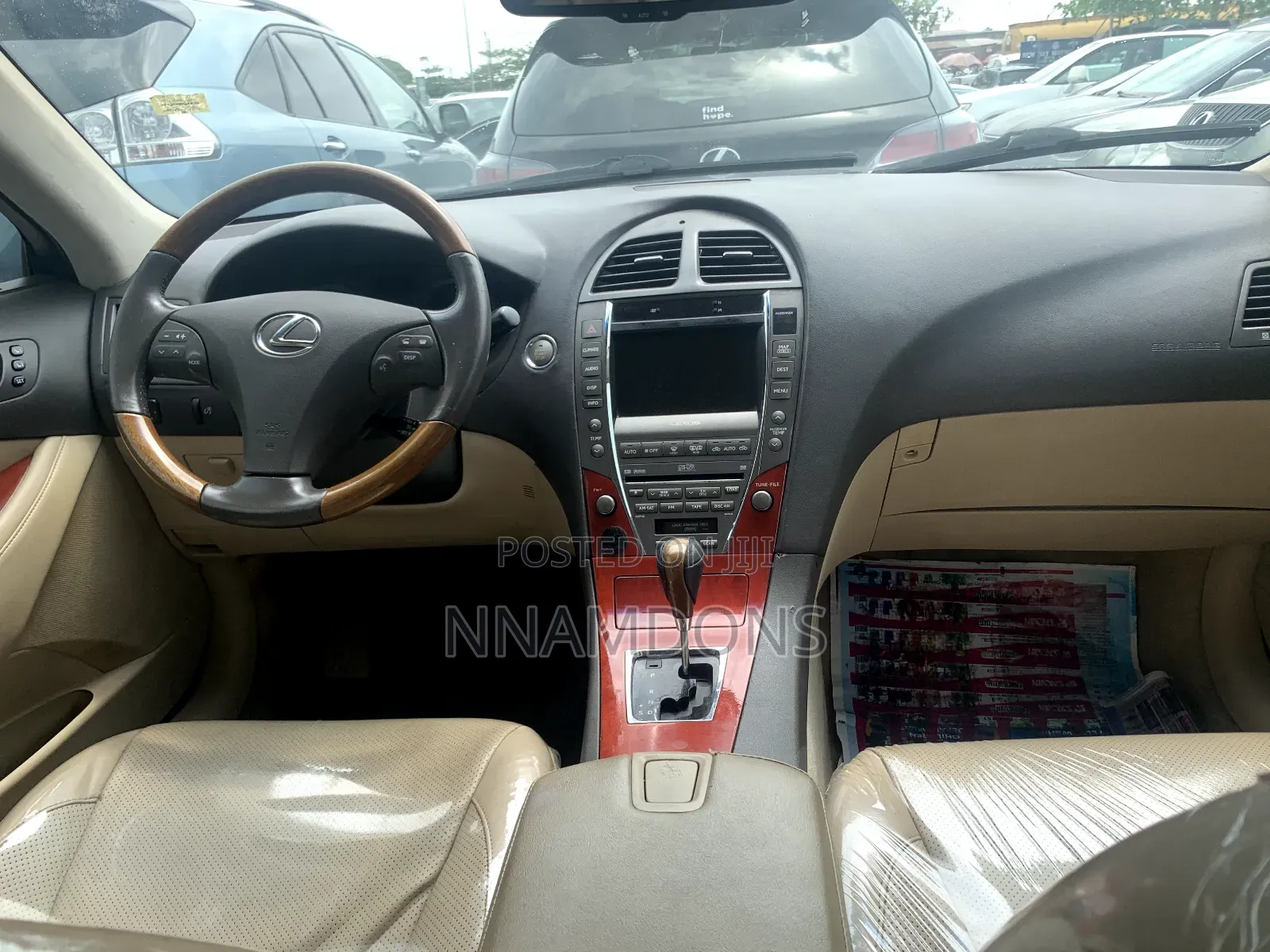Lexus ES 350 2007 Gold
