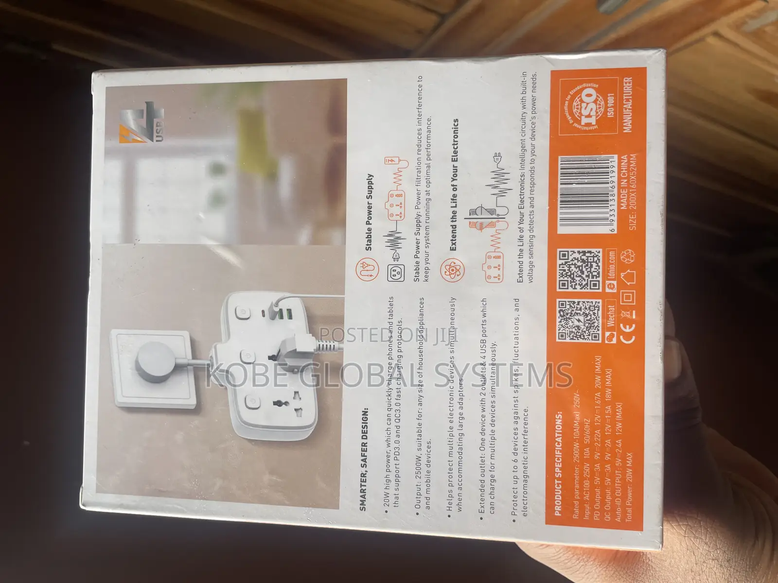 Ldnio Sc2413 2 Universal Outlet Power Sockets