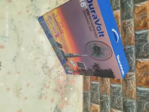 Affordable 5blades 18inch Duravolt + 2led Bulbs Standing Fan