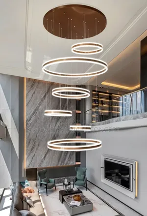 Dropping Spiral Chandelier Led