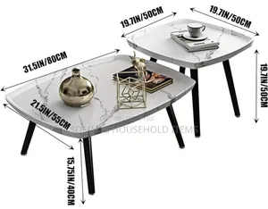2 in 1 Wooden Design Center Table