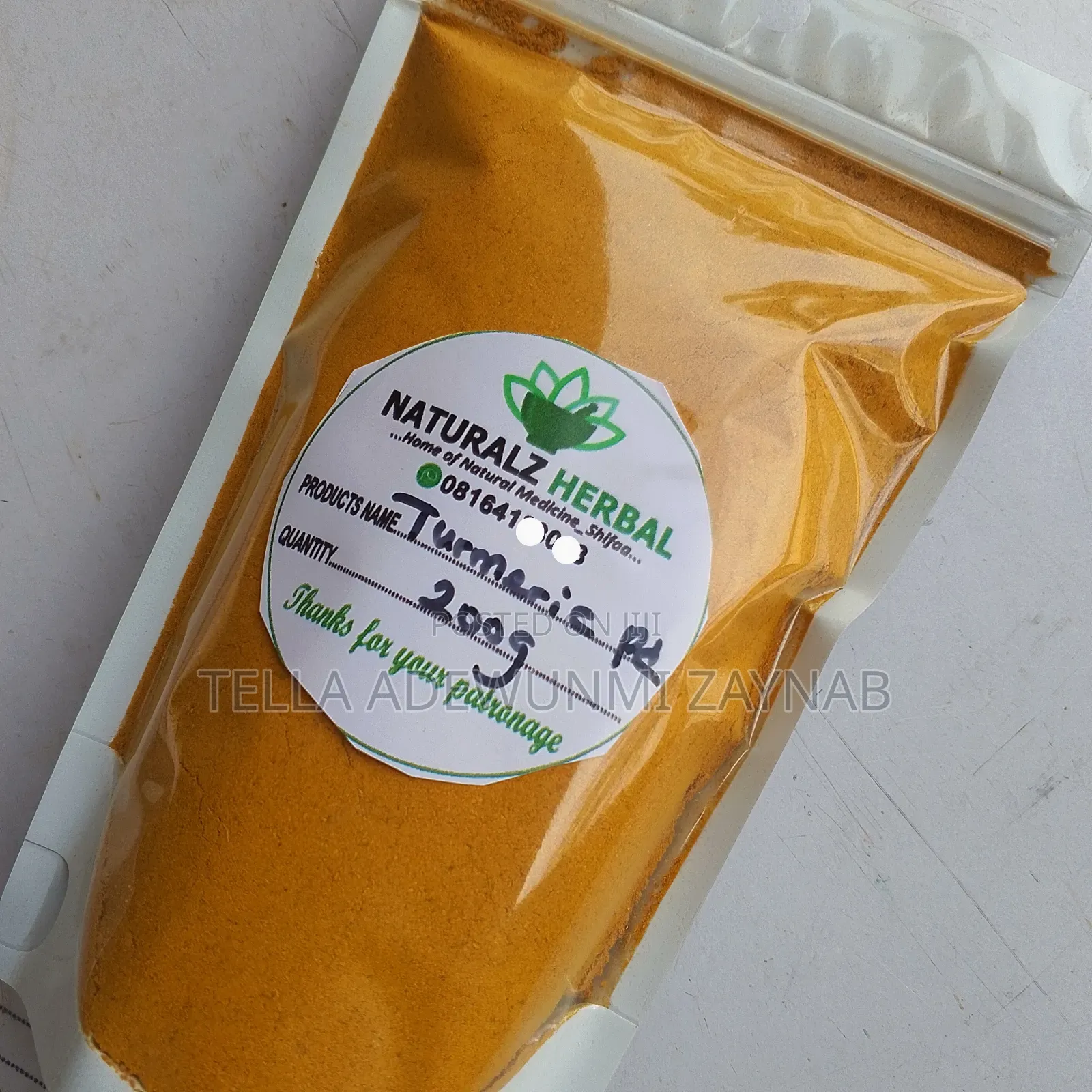 Turmeric Powder/Curcumin Powder 200g