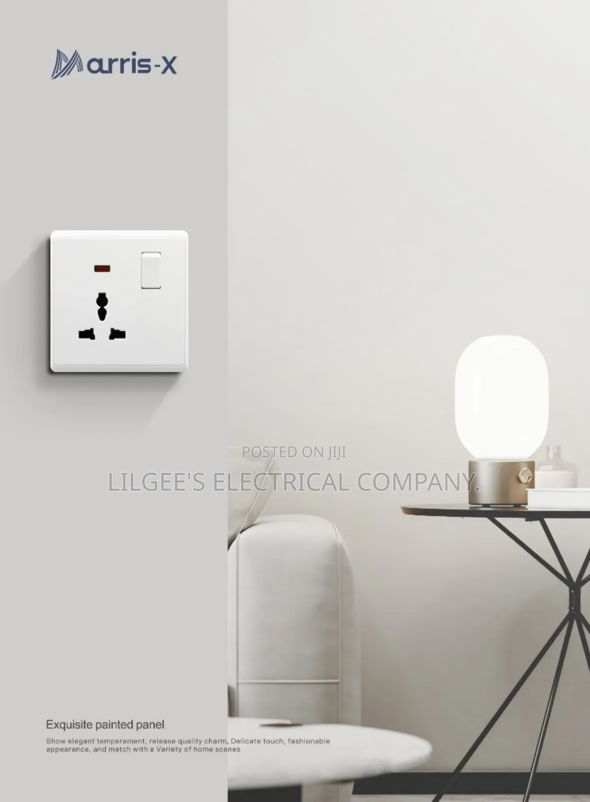 Marris X 13 Amps Single White Socket(Made in Turkey)