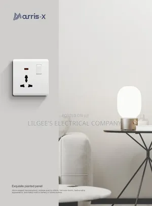 Marris X 13 Amps Single White Socket(Made in Turkey)