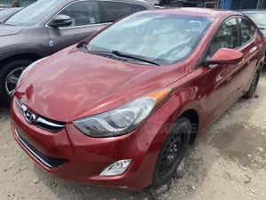 Hyundai Elantra Limited 2012 Red