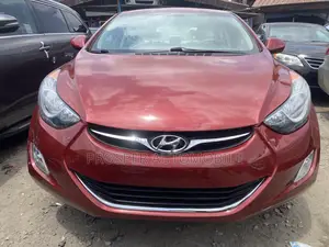 Hyundai Elantra Limited 2012 Red