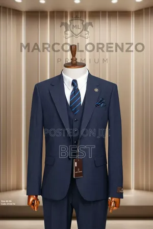 Luxury Marco Loreno Turkish Quality 3pis Suit for Men
