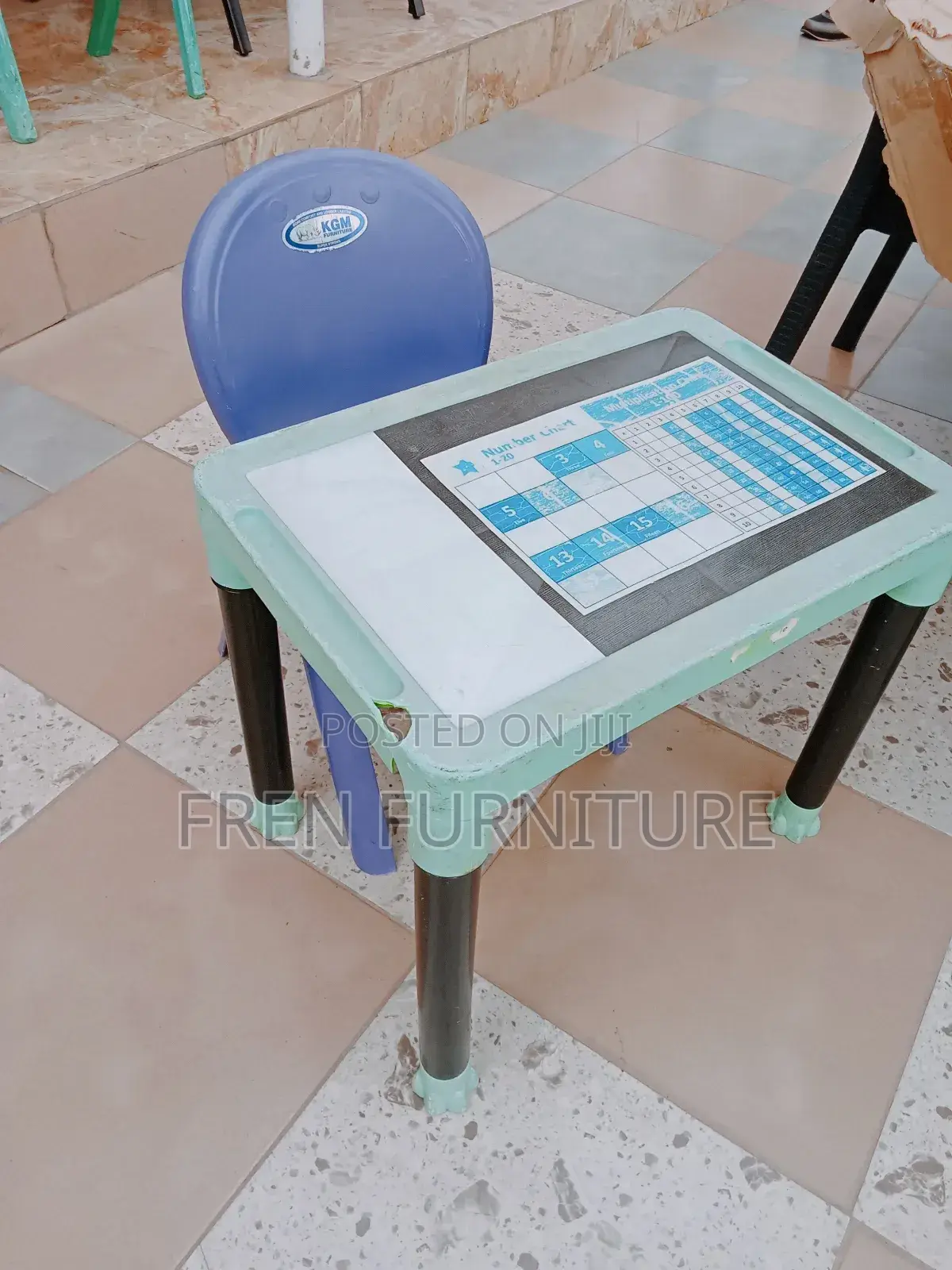 Children Chair With Table