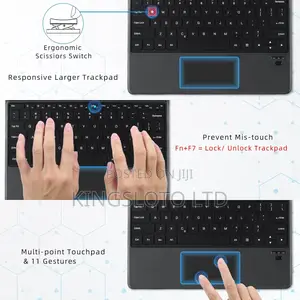 Bluetooth Keyboard With Backlit for Surface Pro 8 / X / 9/10