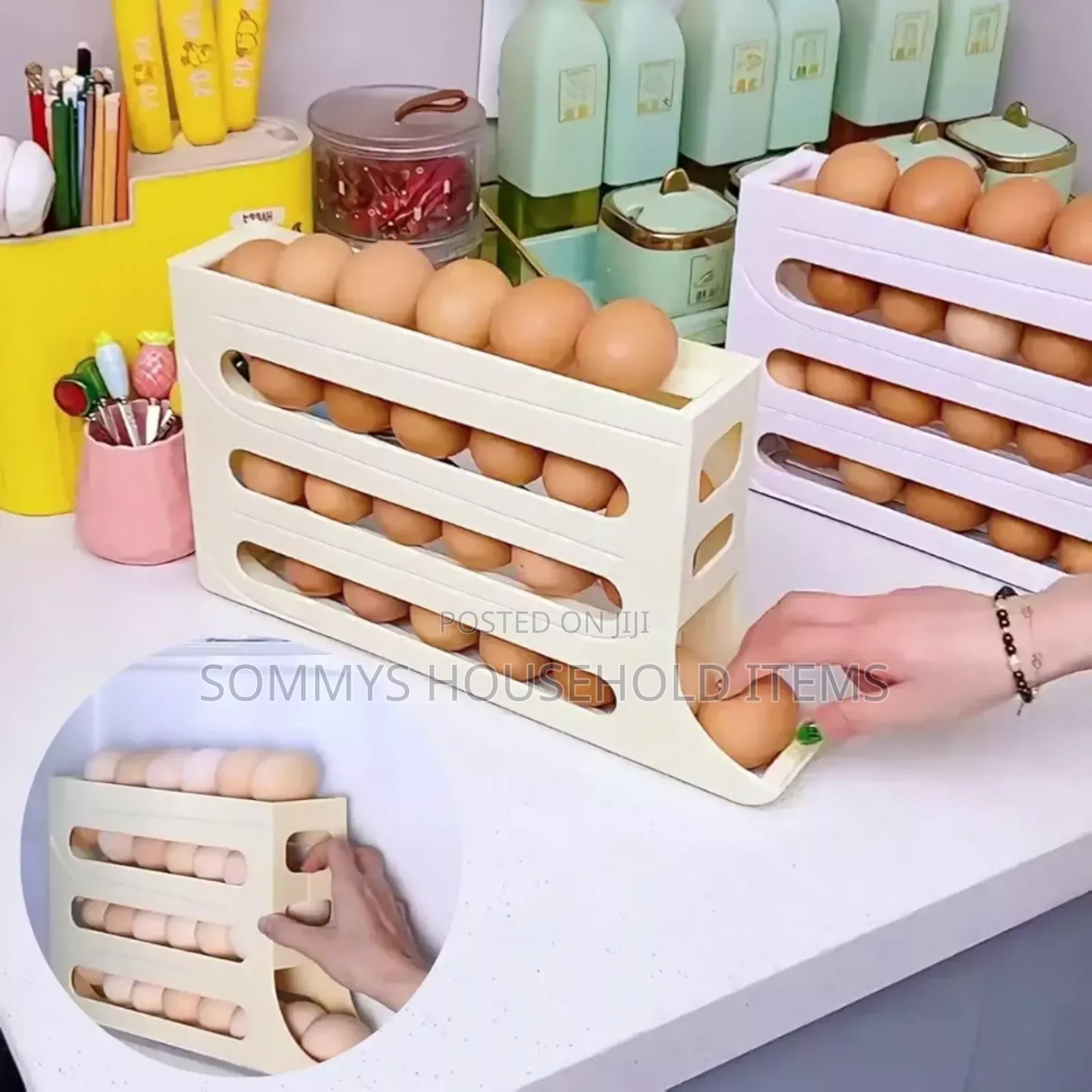 Egg Rack Container