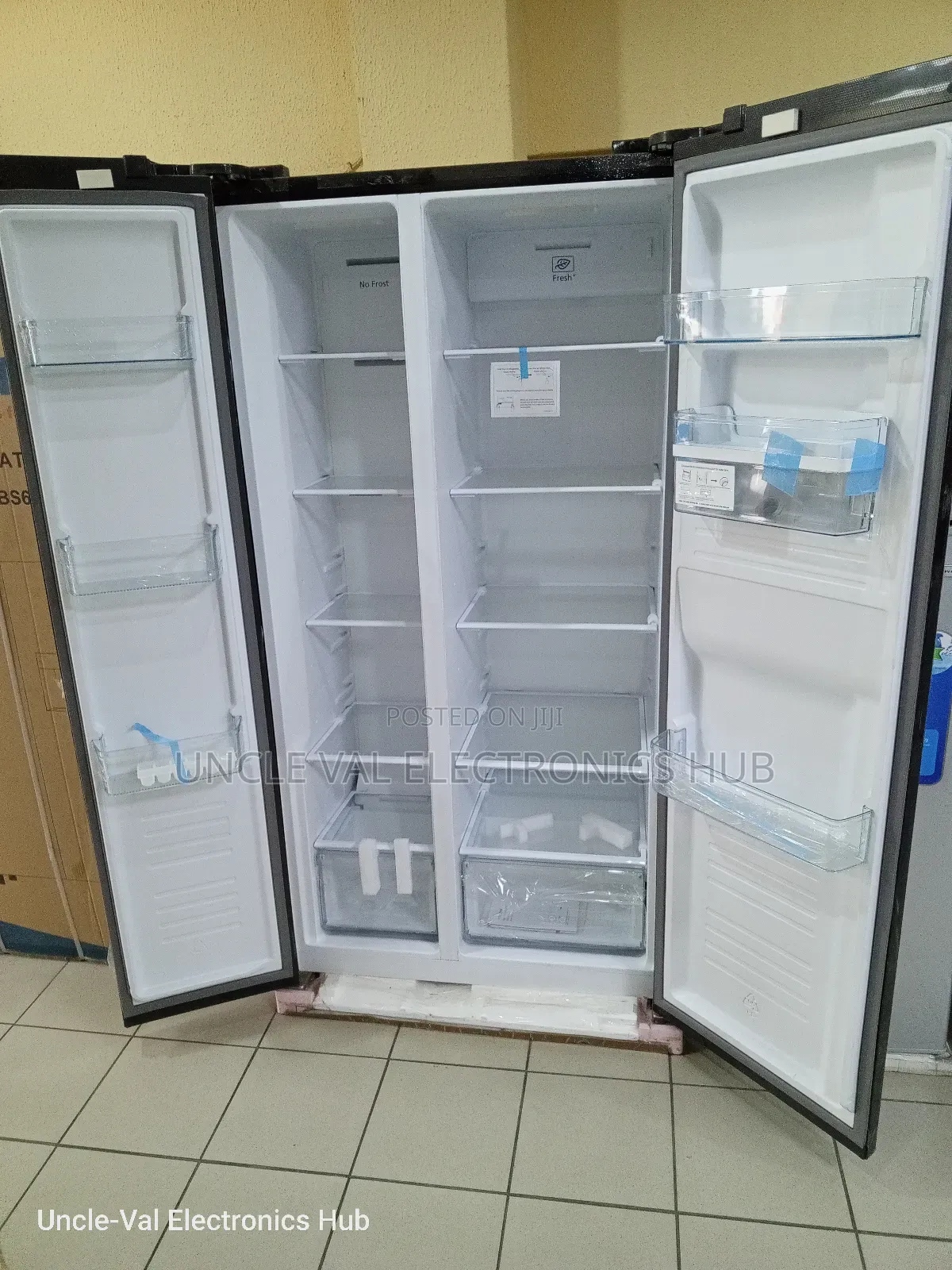 Polystar Inverter Side by Side Fridge With Dispenser