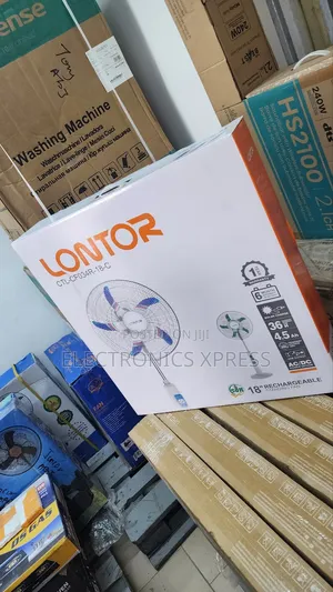Lontor Rechargeable Standing Fan
