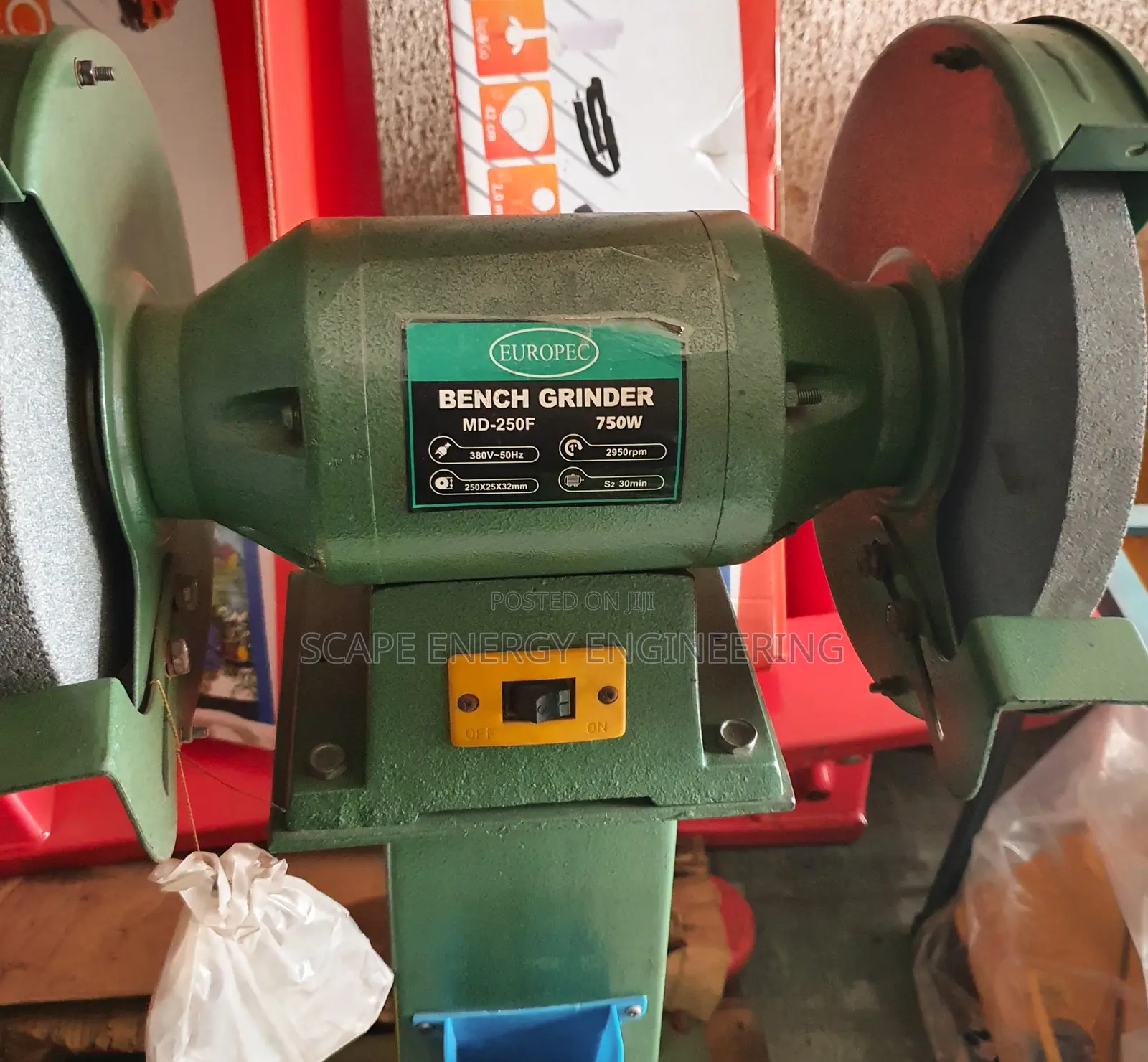 Europec Bench Grinder 750w