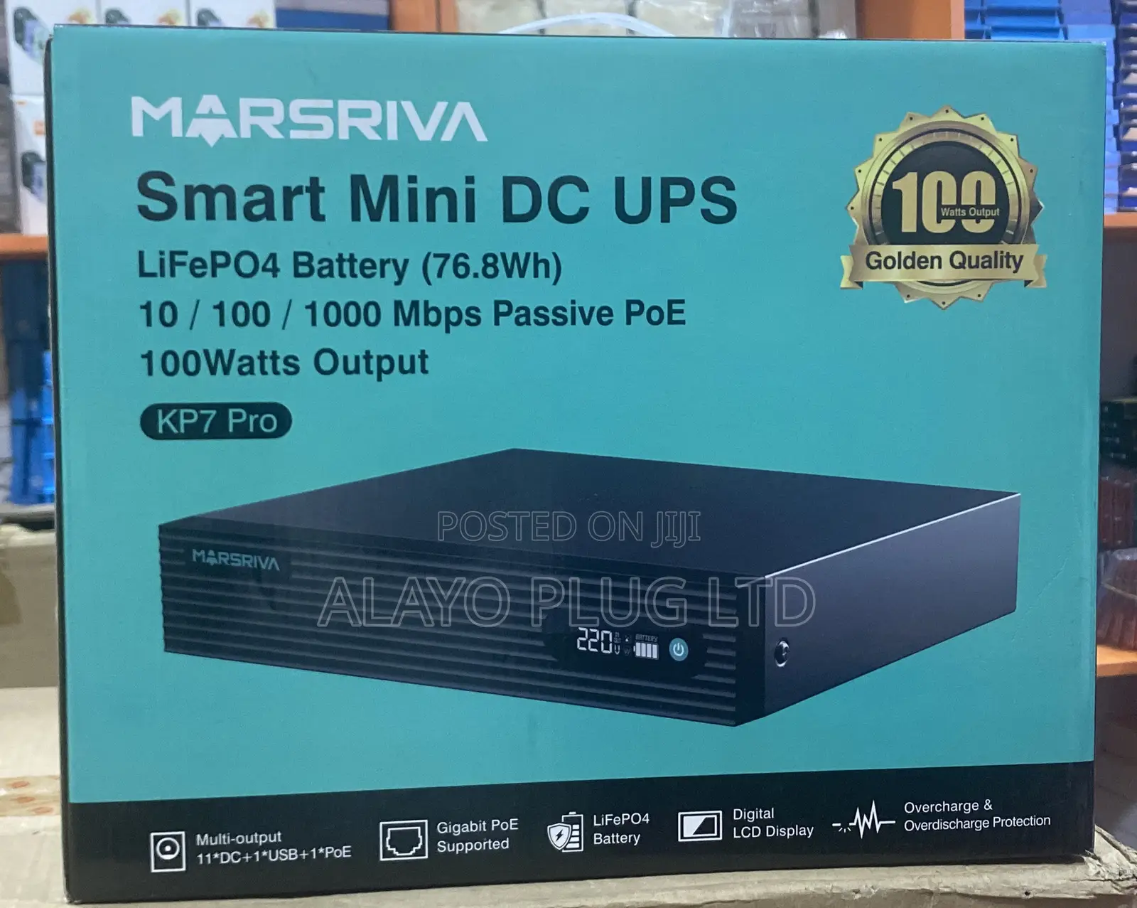 Laptop Powerbank Marsriva Smart Mini Dc Ups Kp7 Pro