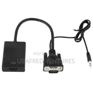 Photo - Vga to Hdmi Adapter With Audio.