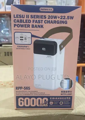 Laptop N Phone Powerbank Remax RPP-565 60000mah 20w+22.5w