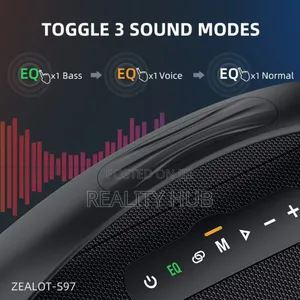 Zeakot S97 Speaker 80w High Power,16000mah Outdoor Speaker
