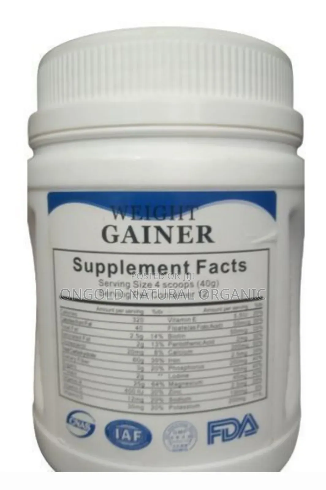 Weight Gainer Protein Powder