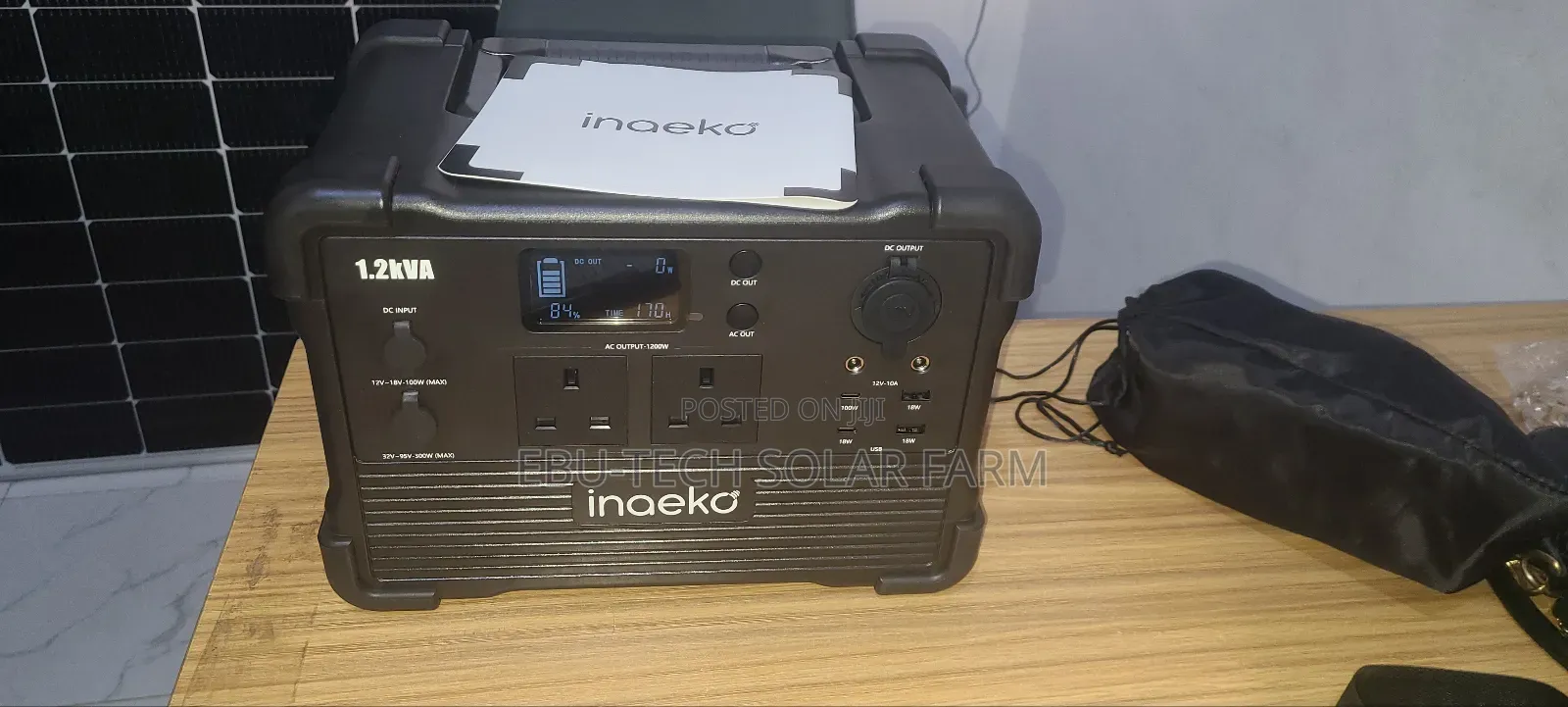 1.2kva Inaekq Solar Generator