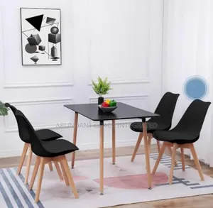 Emenis Dinning Table With 4 Chairs.