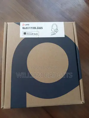Poly Black Wire 3325 Headset