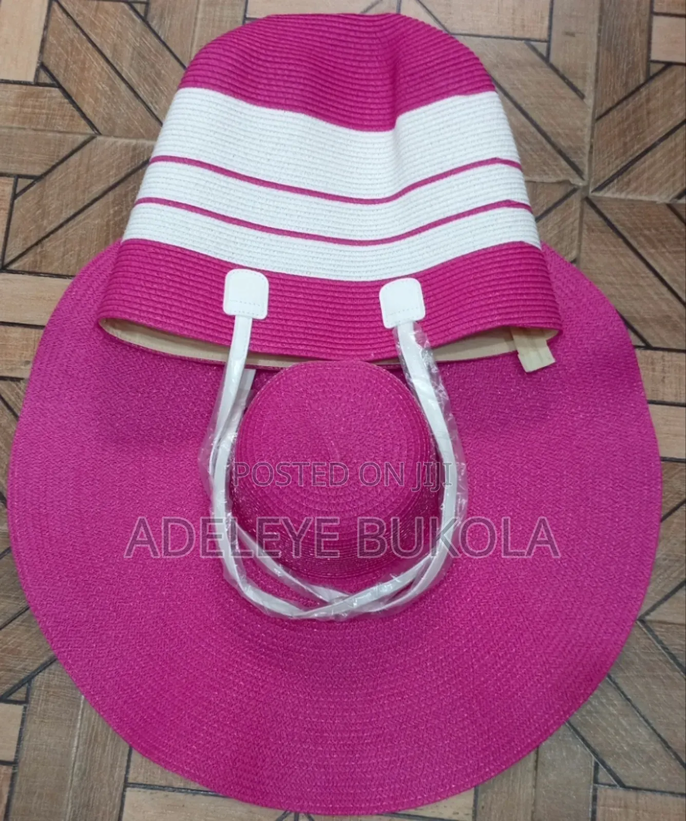 Beach Bag With Hat