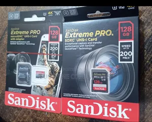 128gb Sandisk Memory Card