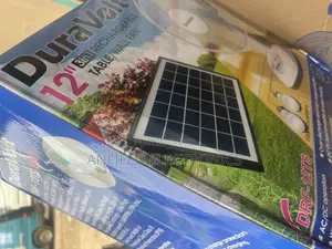 12 Inches Duravolt Solar Rechargeable Fan
