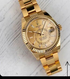 Rolex Sky Dweller Gold Watch
